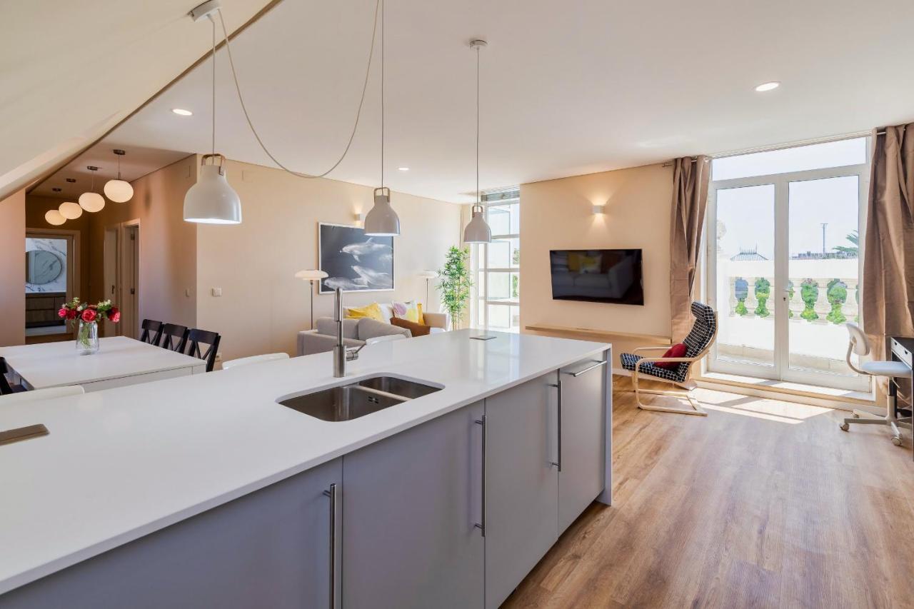 Setubal Prime Penthouse Apartment ภายนอก รูปภาพ